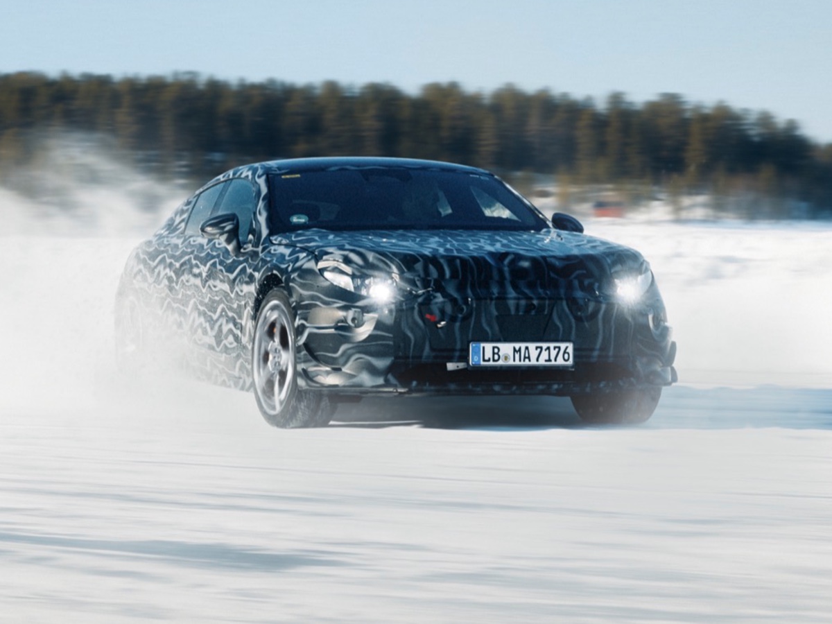 AMG test piattaforma elettrica AMG.EA