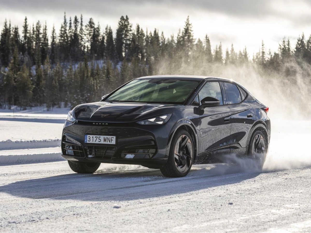 Cupra Tavascan test Lapponia 