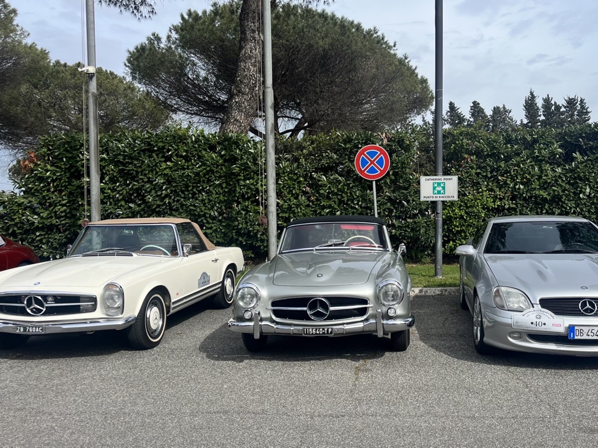 Mercedes-Benz raduno Registro Storico Italia