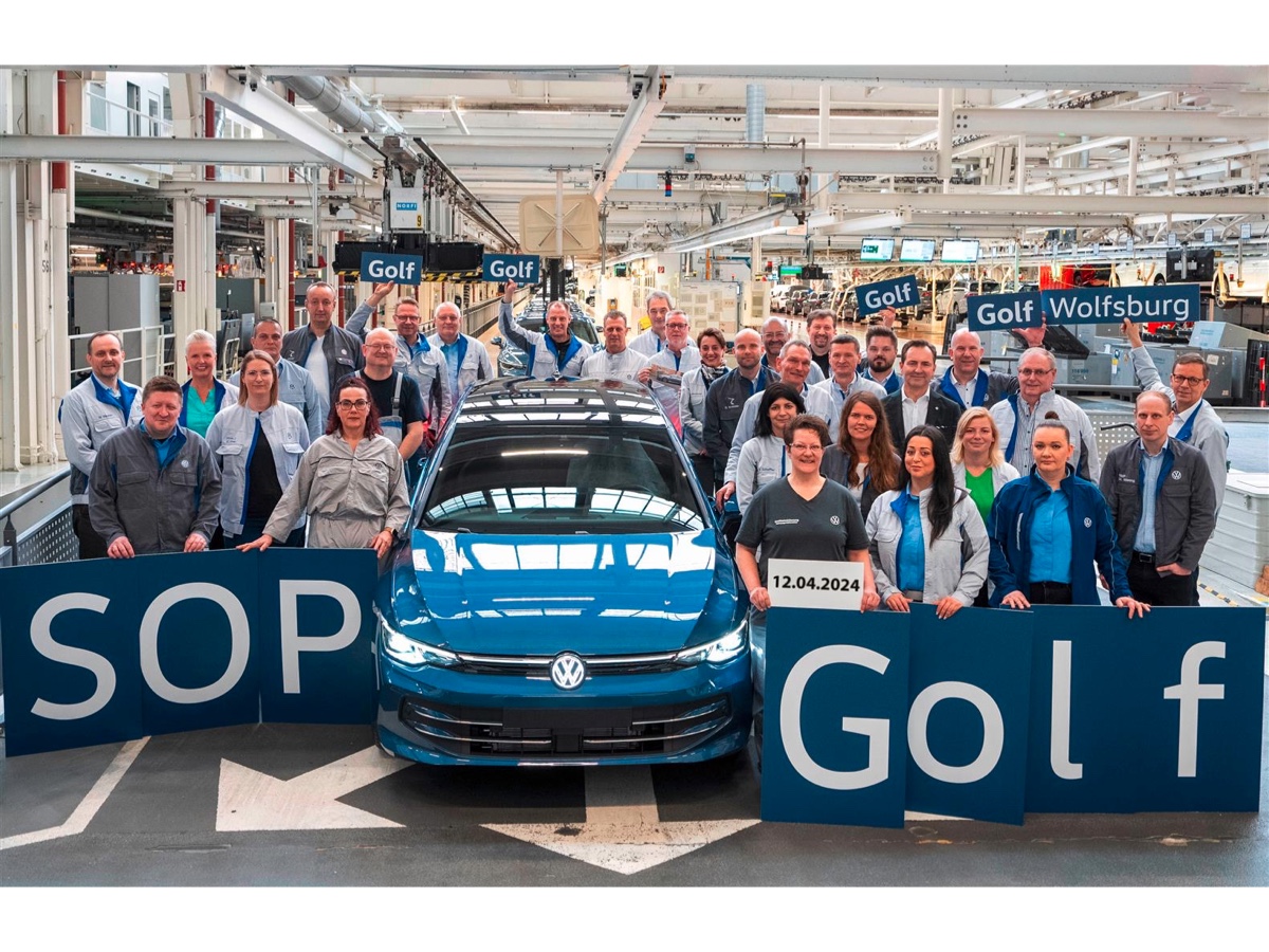 Volkswagen Golf produzione Wolfsburg