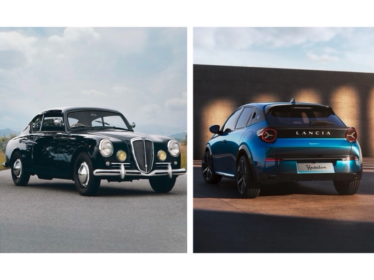 Lancia Aurelia B20 GT e nuova Ypsilon