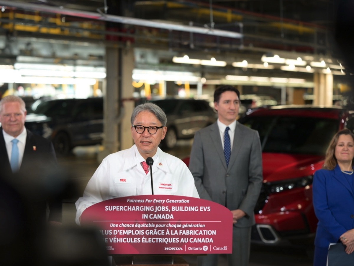 Honda investimento Canada produzione batterie e BEV