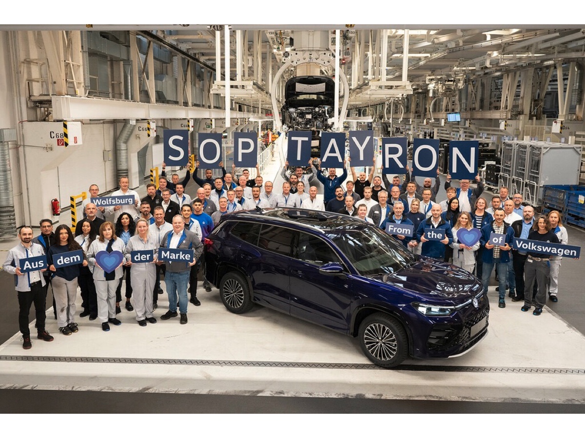 Volkswagen produzione Tayron Wolfsburg