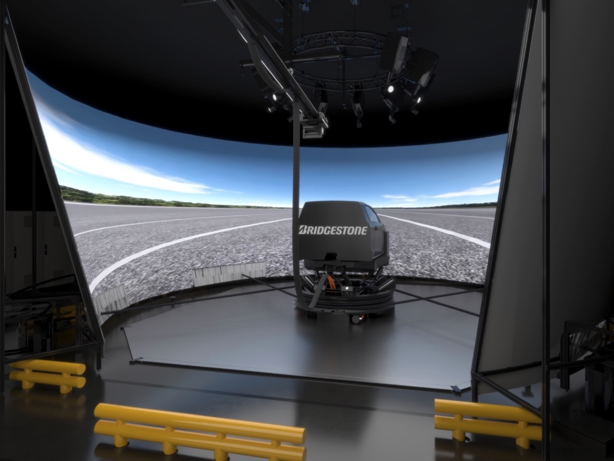Bridgestone simulatore sviluppo virtuale pneumatici