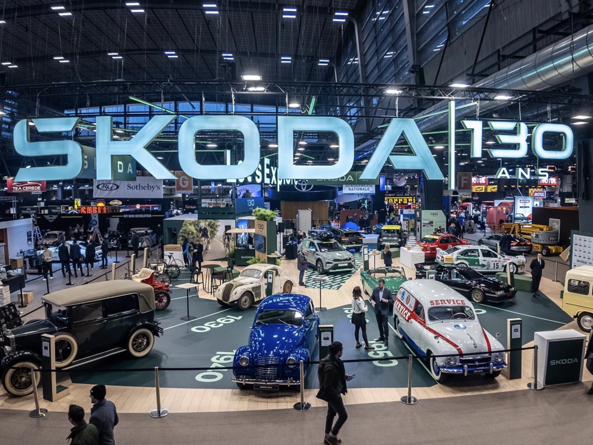 %u0160koda Rétromobile 2025