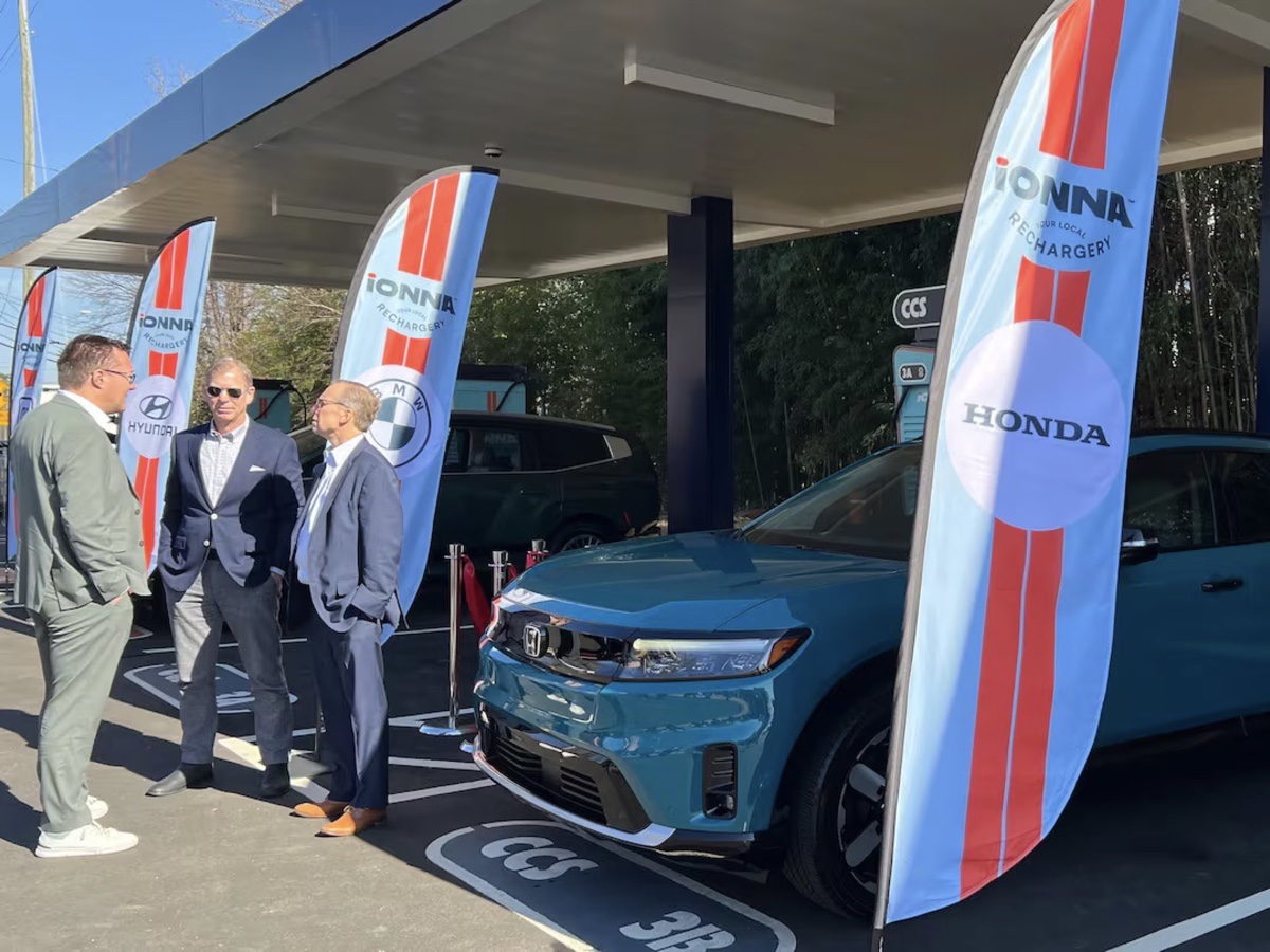 Ionna rete carica EV Nord America