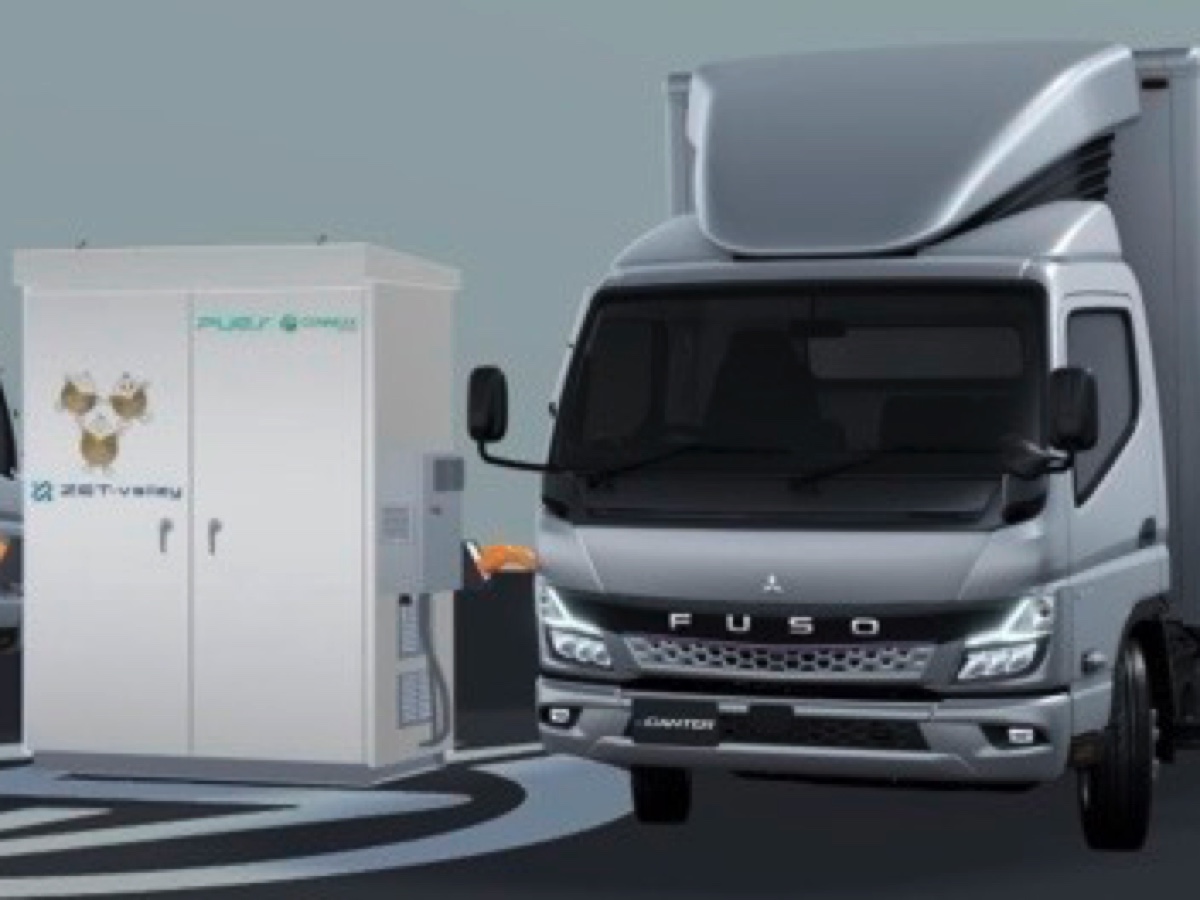 Mitsubishi Fuso Truck  eCanter ricarica EV