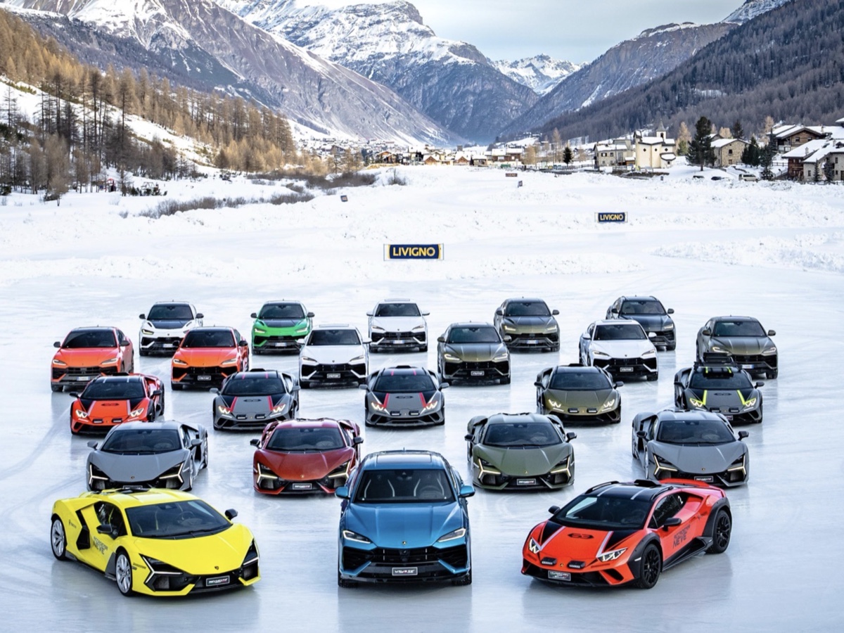 Lamborghini Accademia Neve Livigno