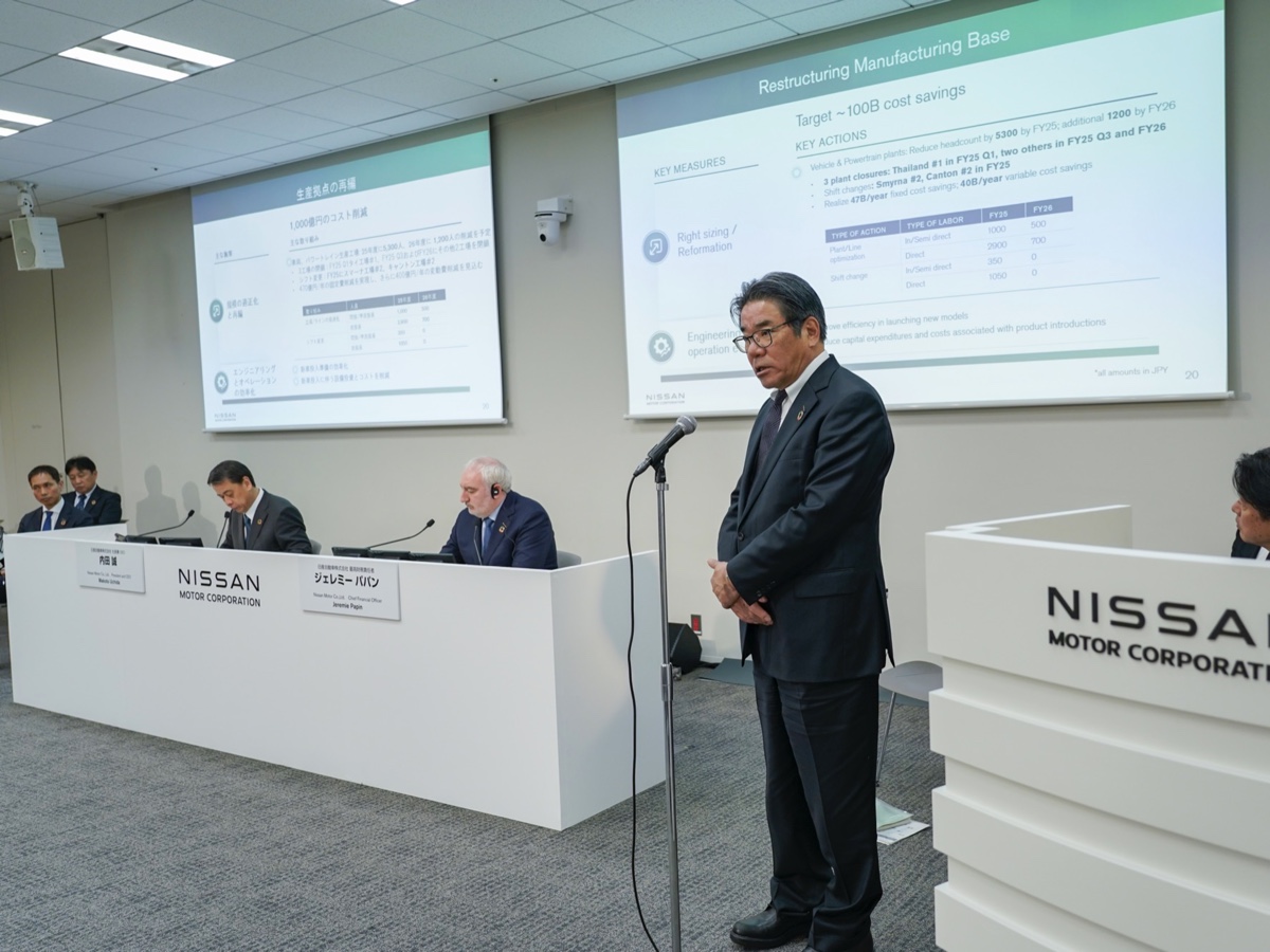 Nissan annuncio risultati finanziari FY24