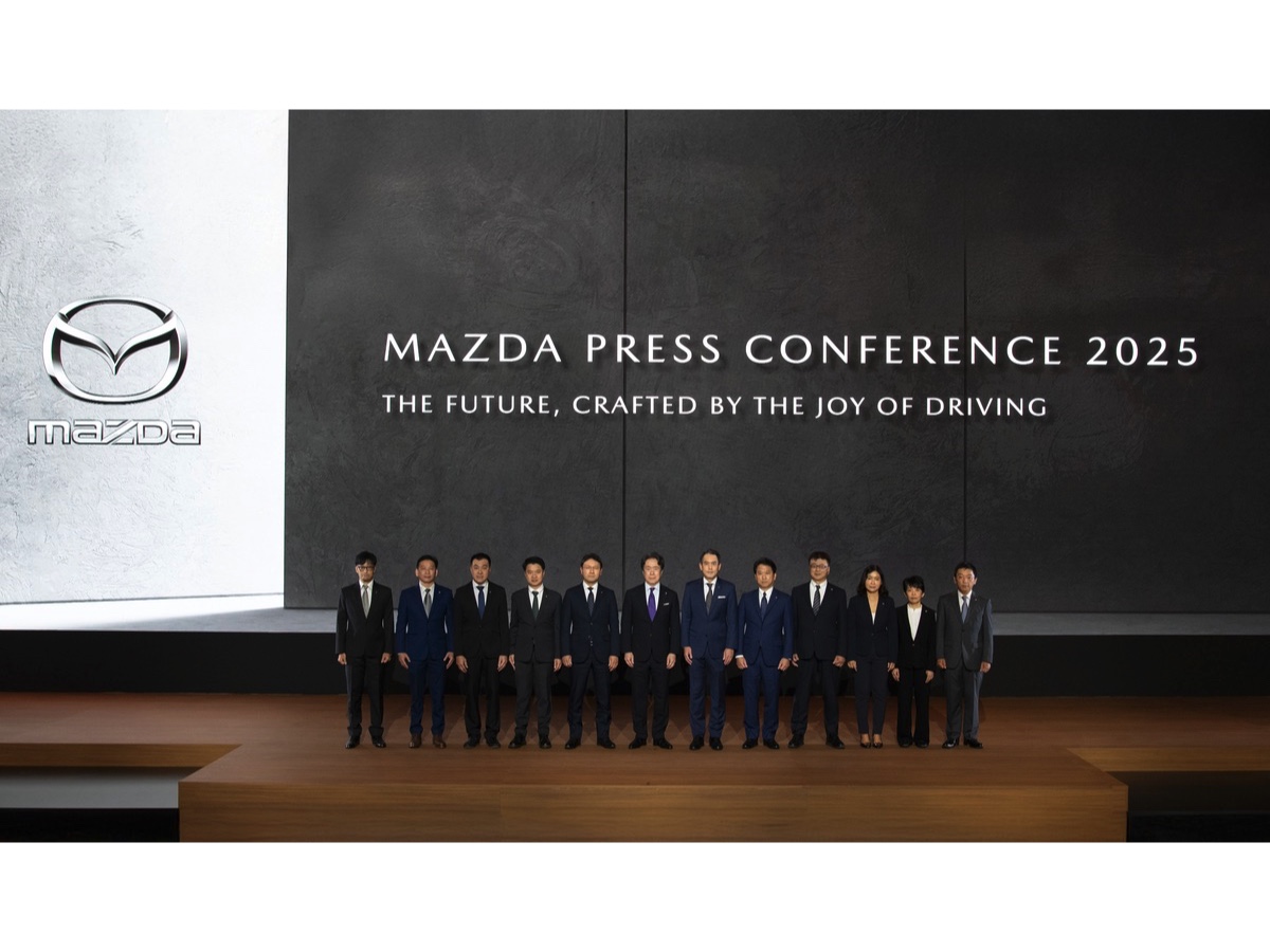 Mazda press conference 2025 Thailandia