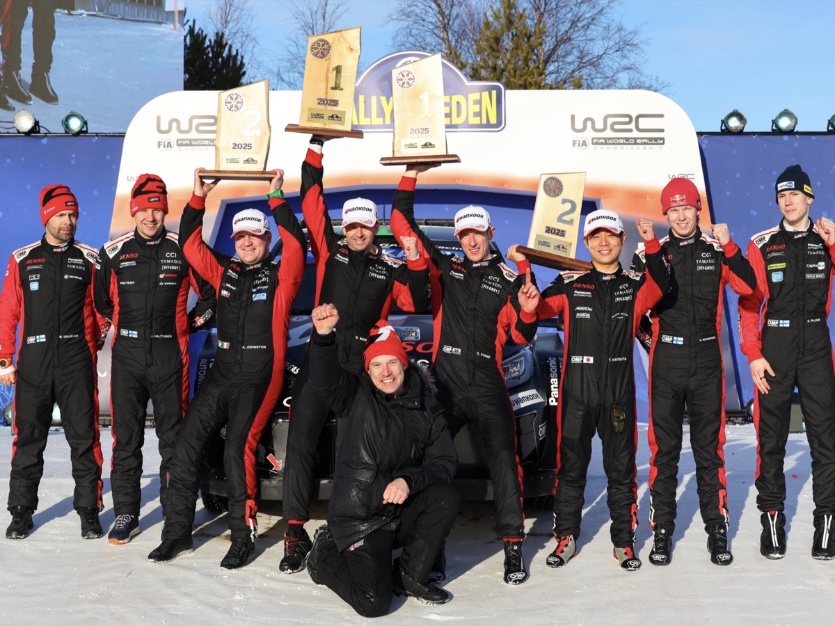 Toyota doppietta WRC Svezia Evans e Katsuta