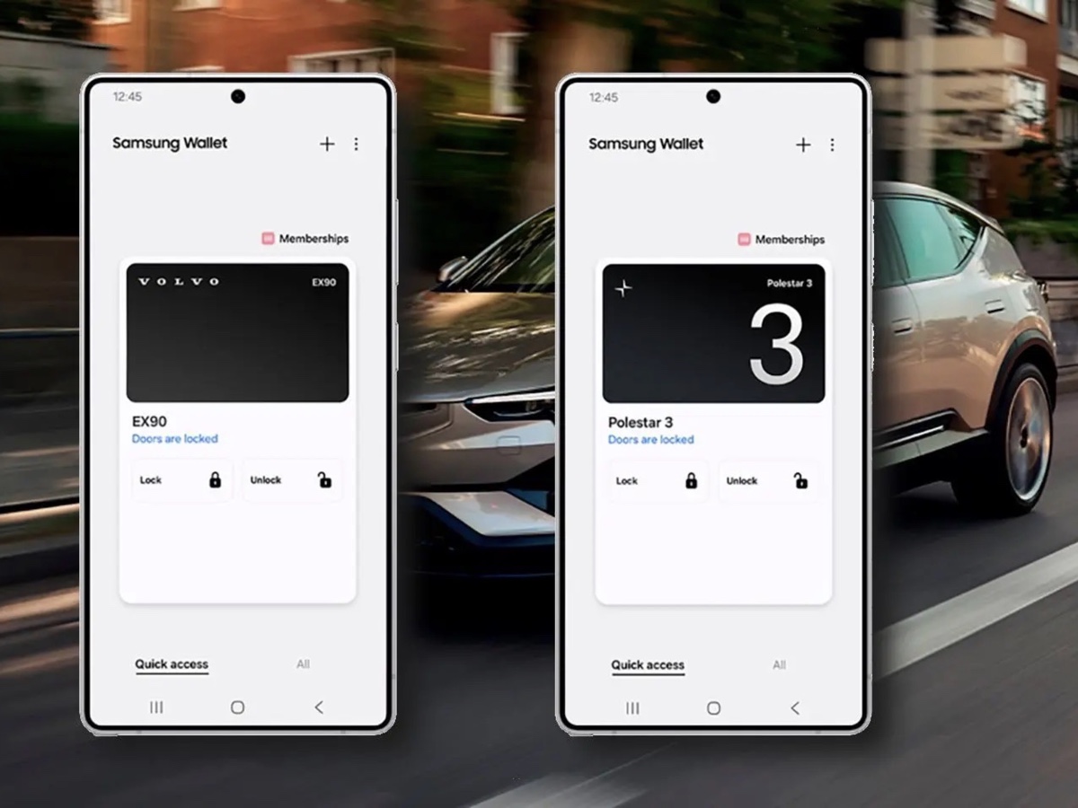 Samsung Digital Key Volvo