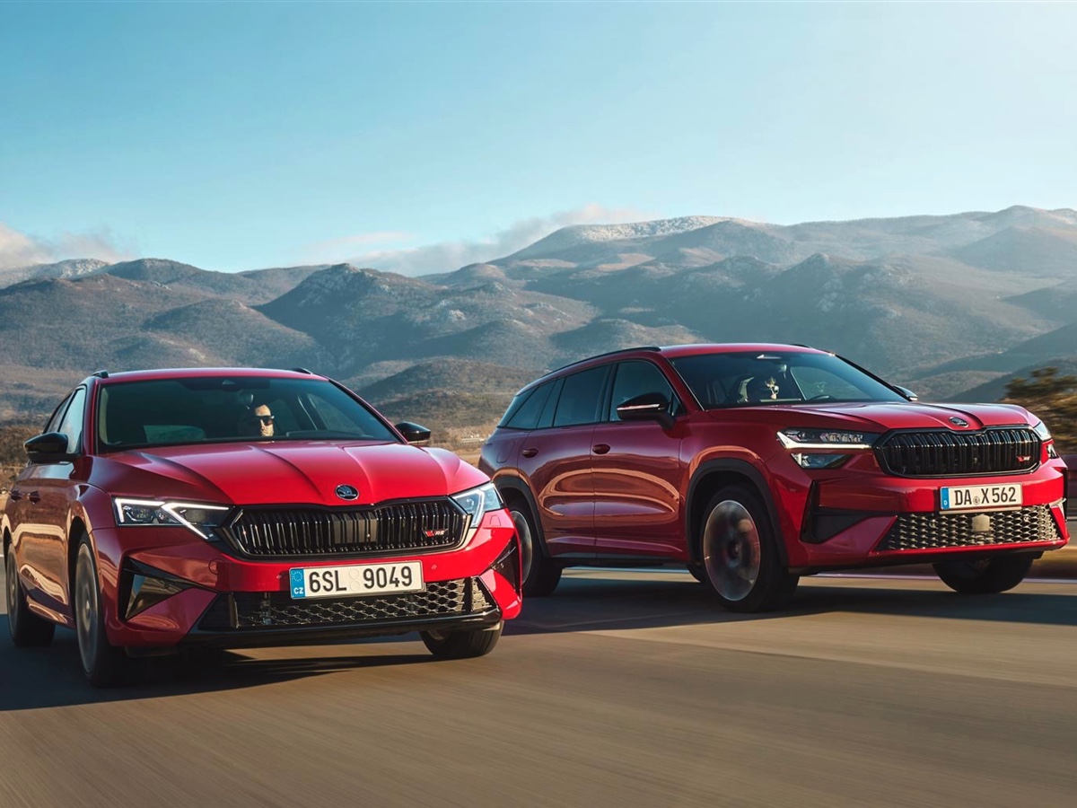 %u0160koda Kodiaq e Octavia RS