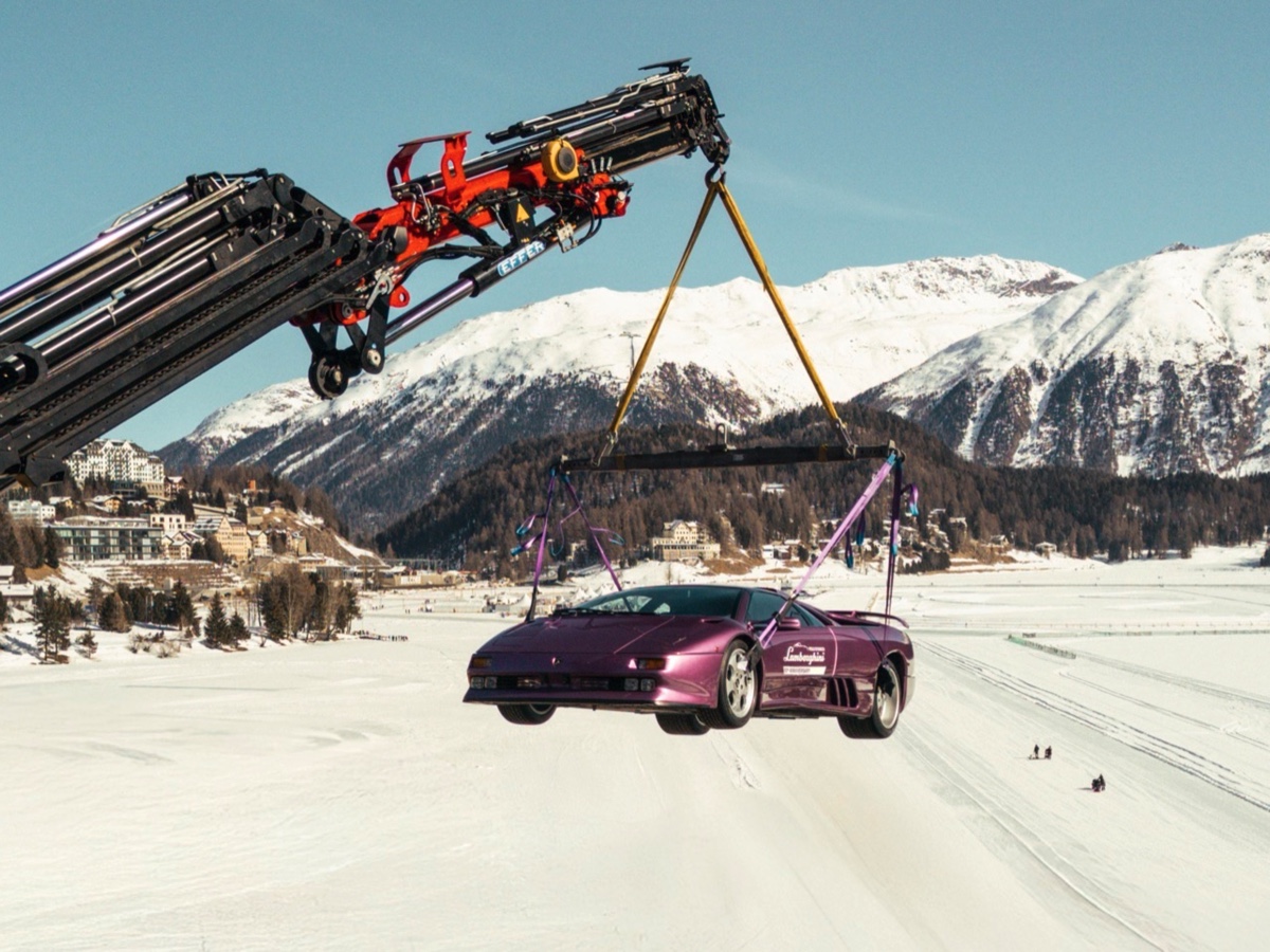Lamborghini Polo Storico celebrazioni 10° St. Moritz