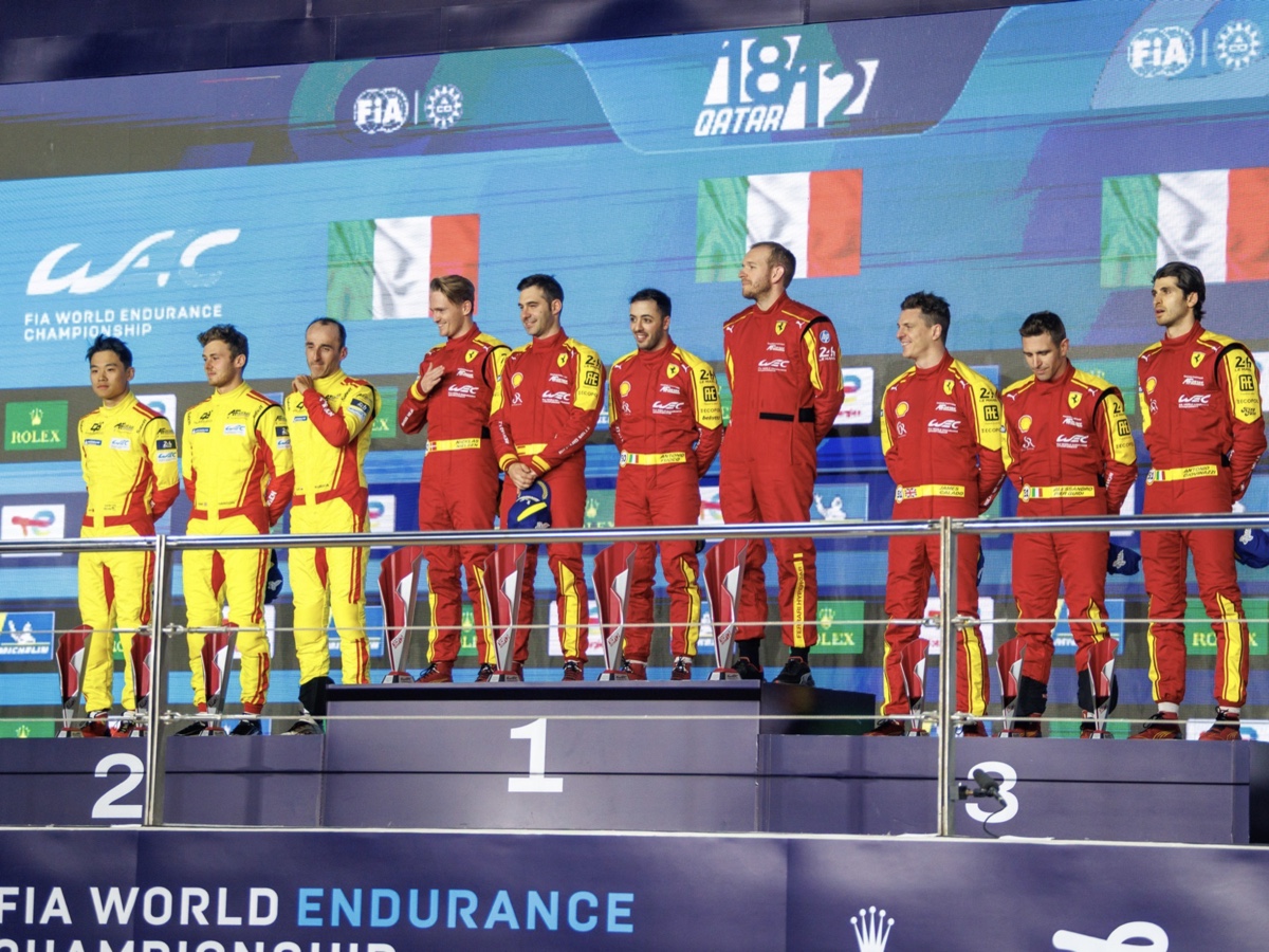 Ferrari tripletta WEC Qatar 2025