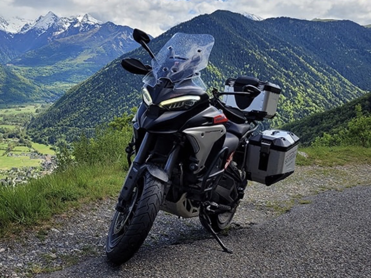 Ducati Multistrada 60.000 km European Tour