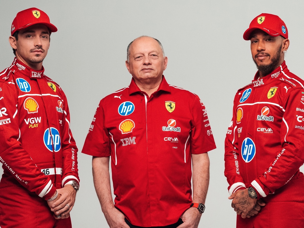 Scuderia Ferrari team F1 2025