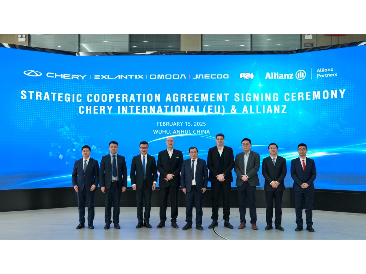 Chery-Allianz Partners accordo servizi assicurativi Europa