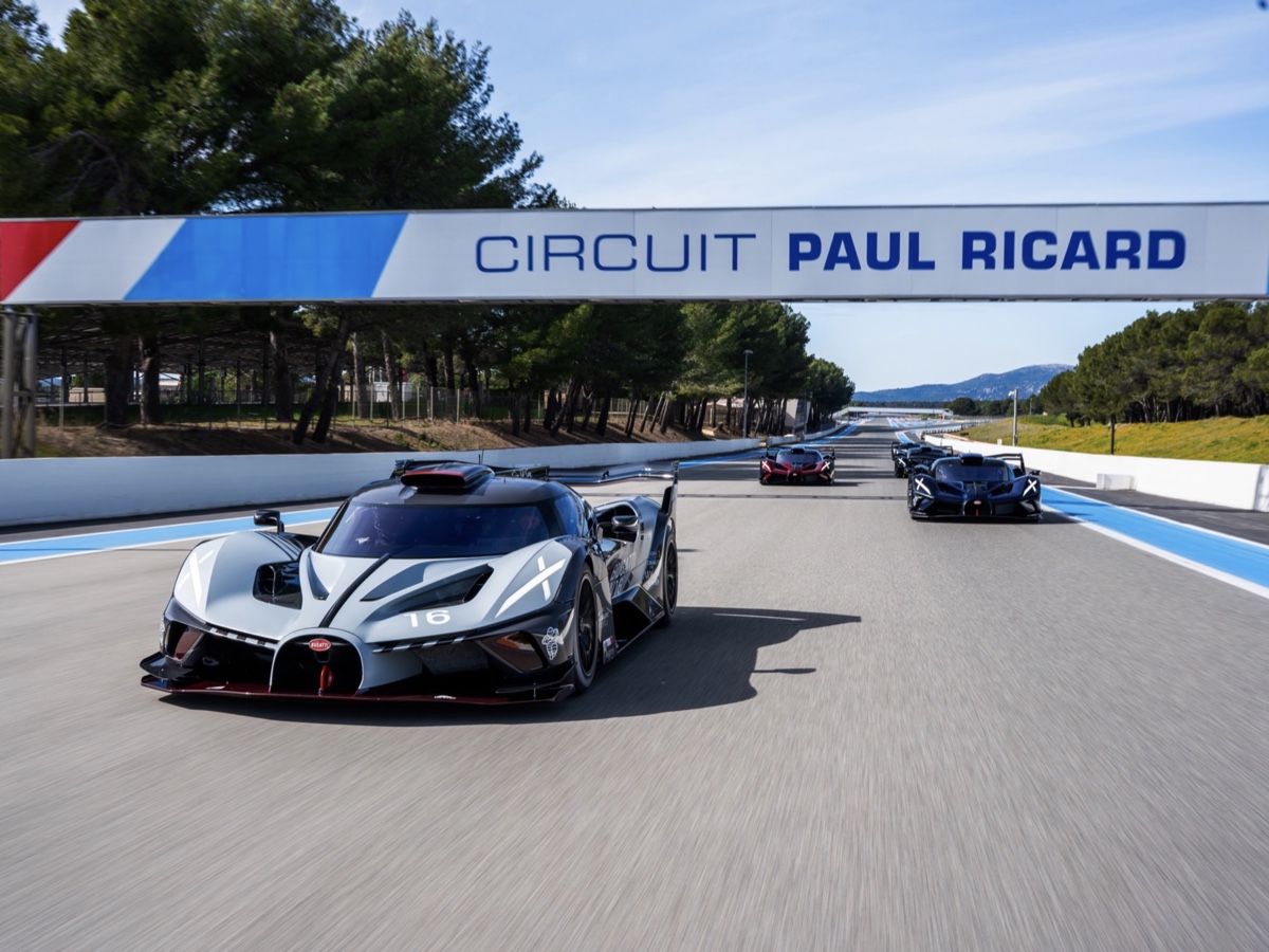 Bugatti Bolide Feel The Track