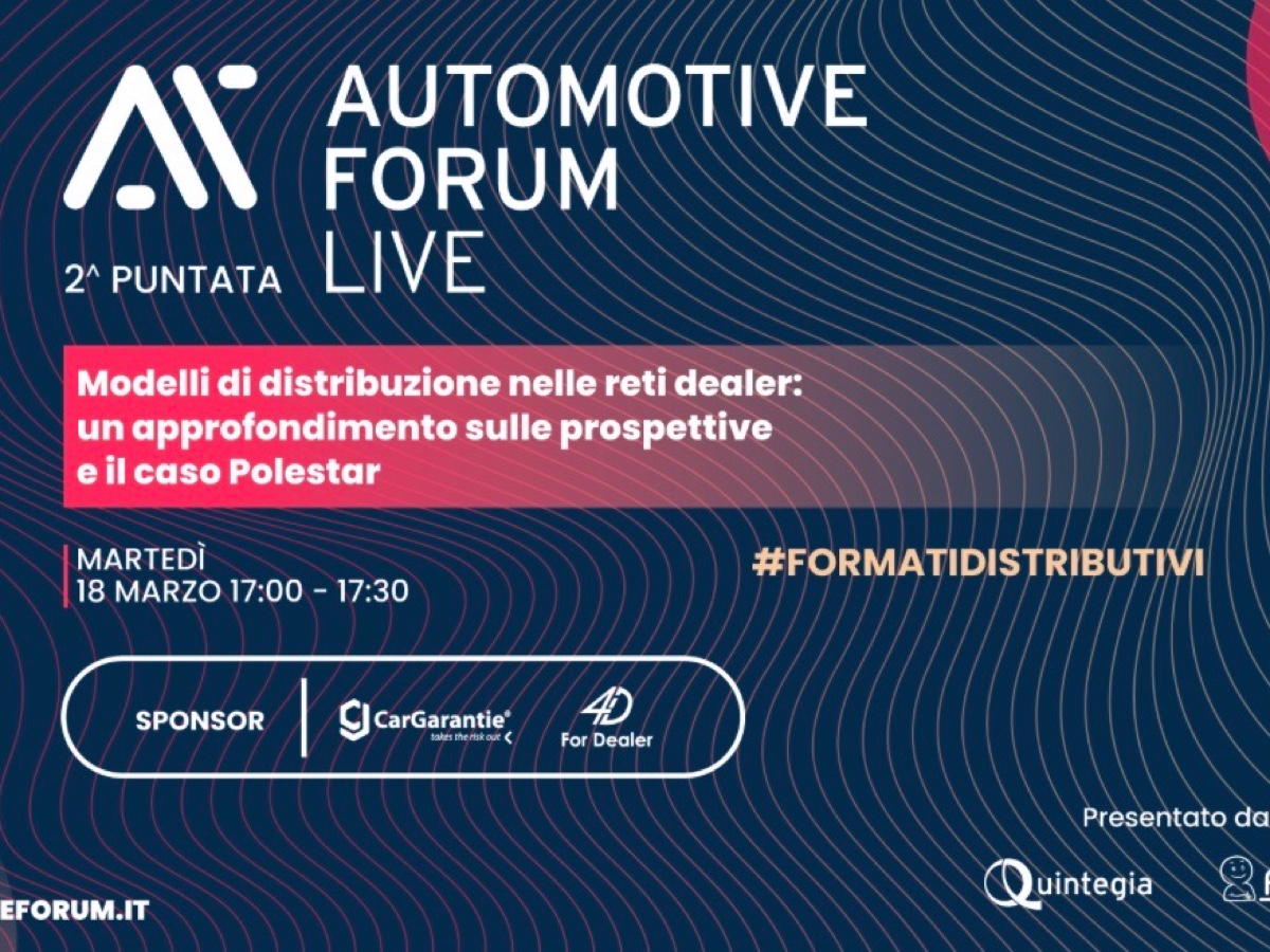 Automotive Forum LIVE 2025 formati distributivi