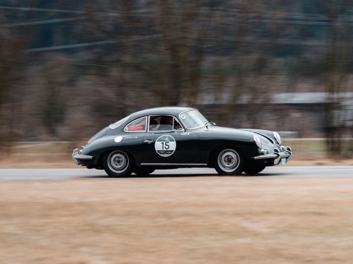 Porsche 356 SC del 1963 WinteRace Cortina 2025