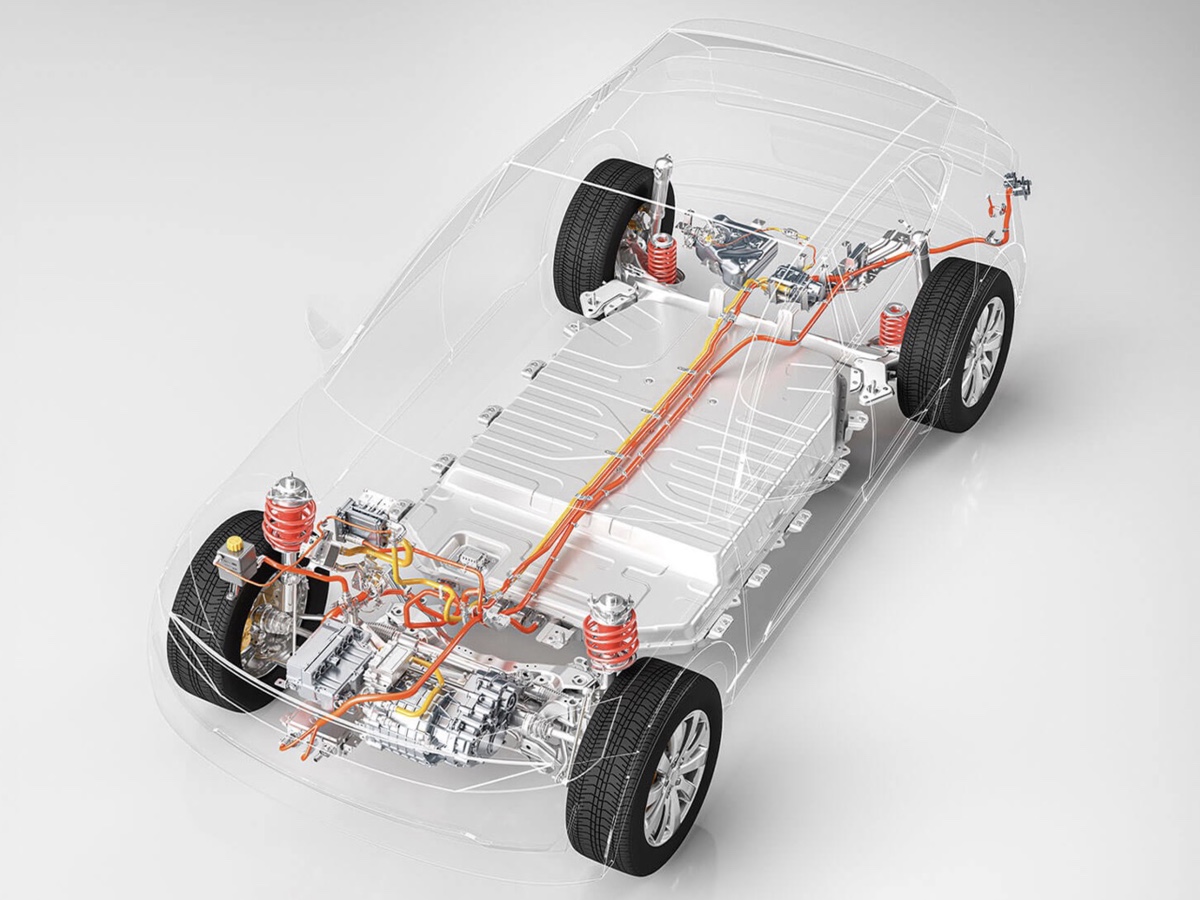 Anfia cutaway interattivo veicolo EV