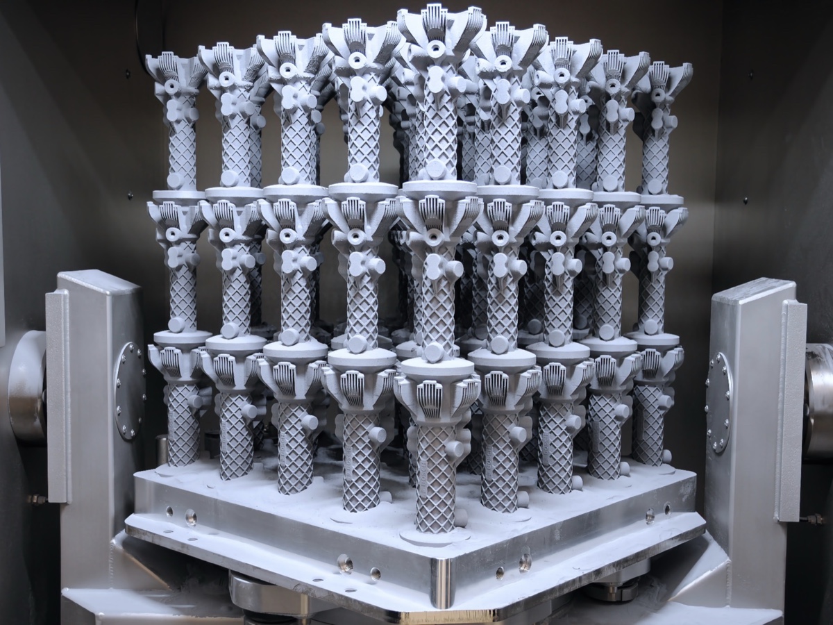 Bosch componenti motori idrogeno stampa 3D metallica