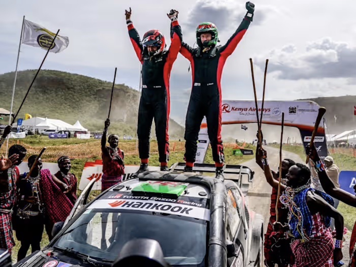 WRC Kenya Evans Toyota