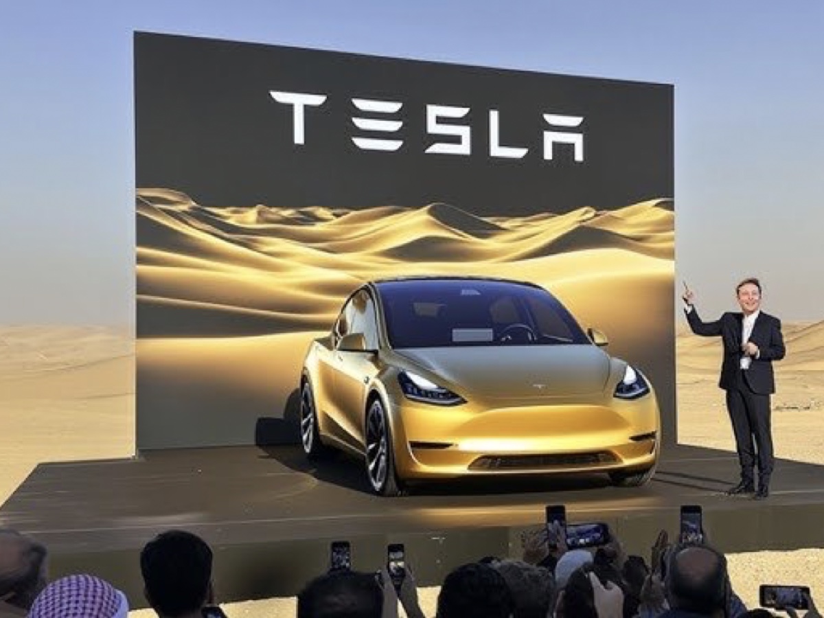 Tesla Arabia Saudita