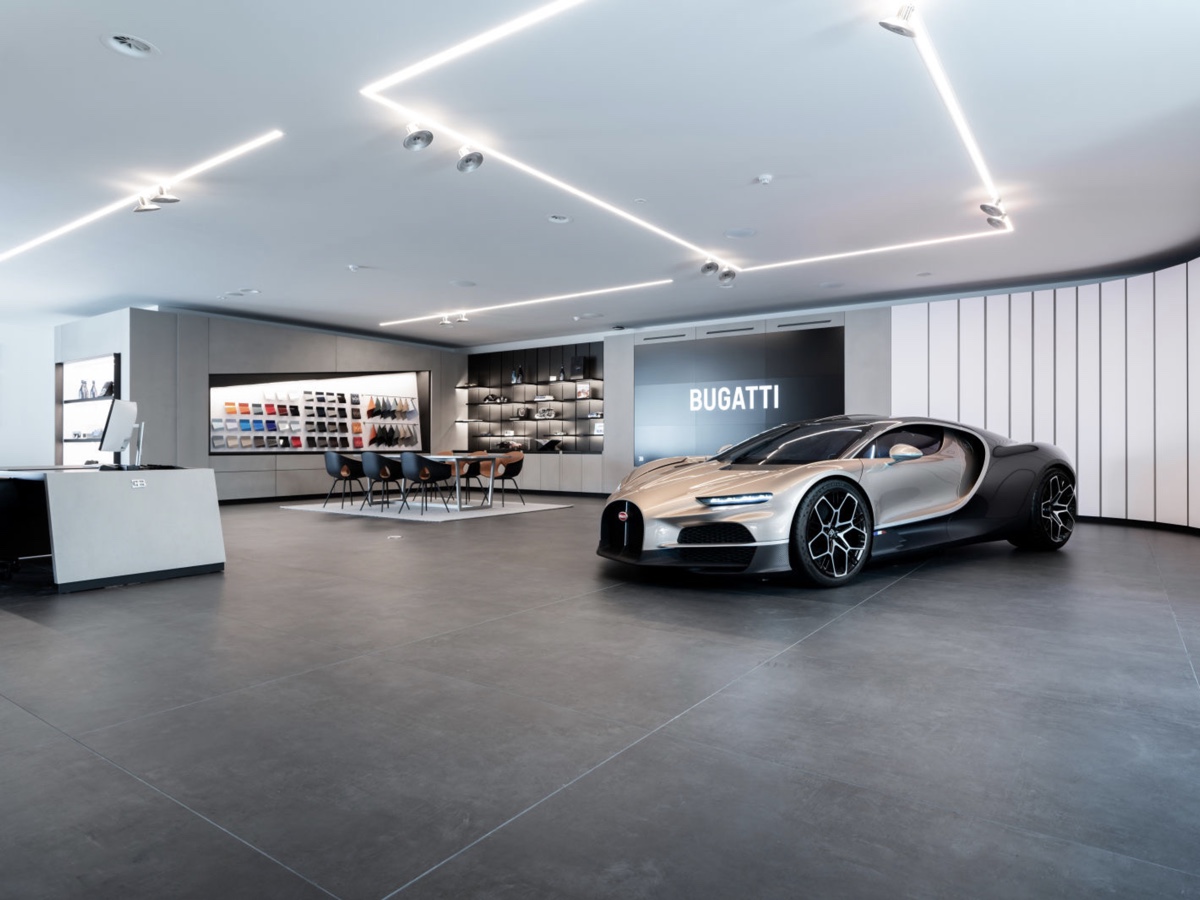 Bugatti showroom Rotterdam
