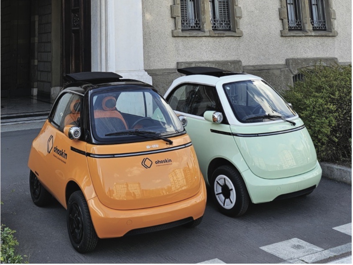 Microlino Ohoskin Milano Design Week
