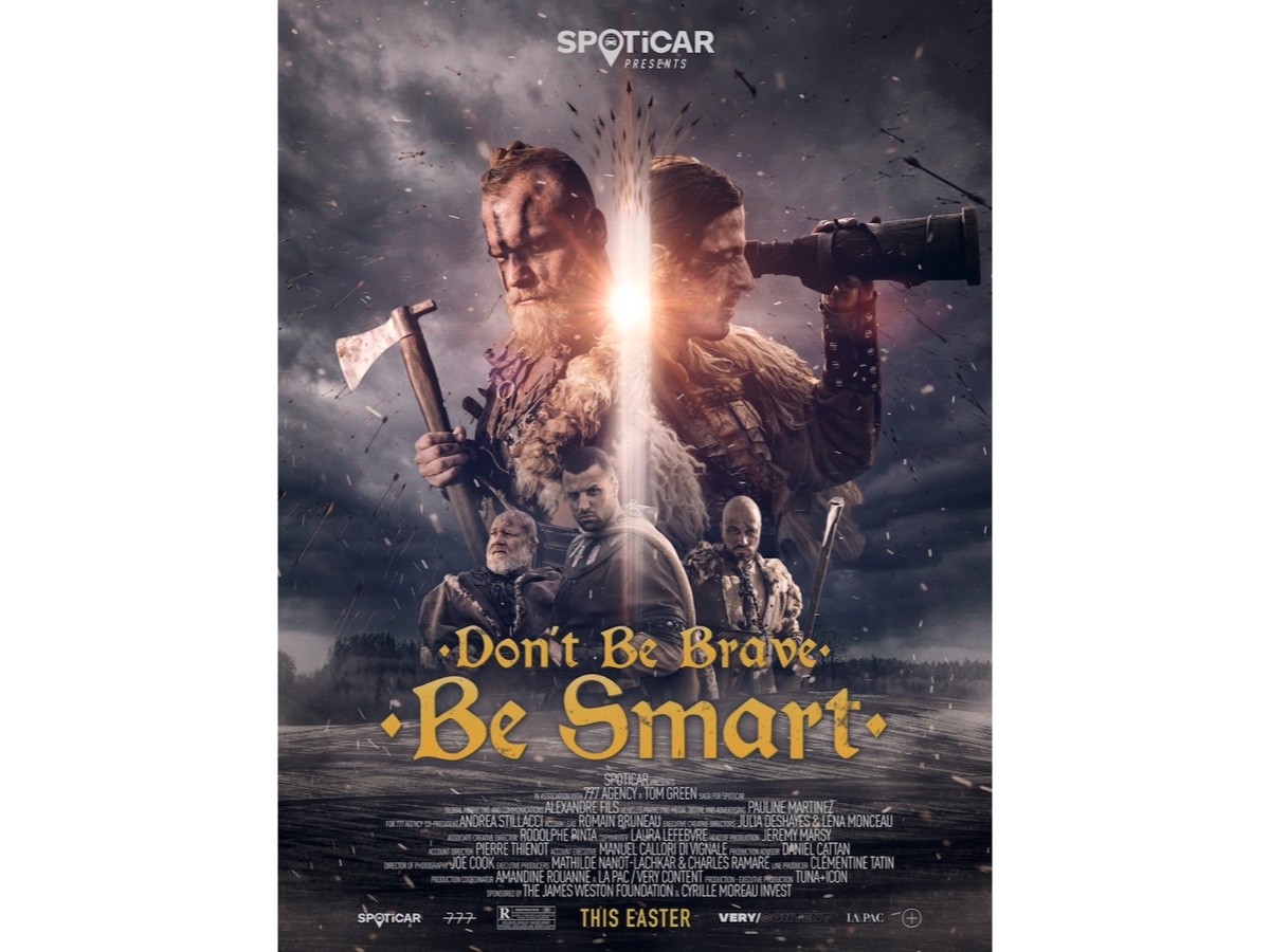 Spoticar campagna %u201CDon%u2019t be brave, be smart%u201D