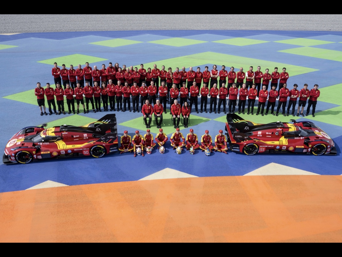 Ferrari 499P 2025 team
