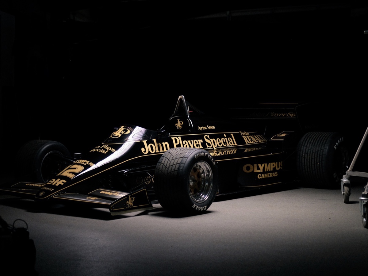 Lotus 97T F1 Ayrton Senna