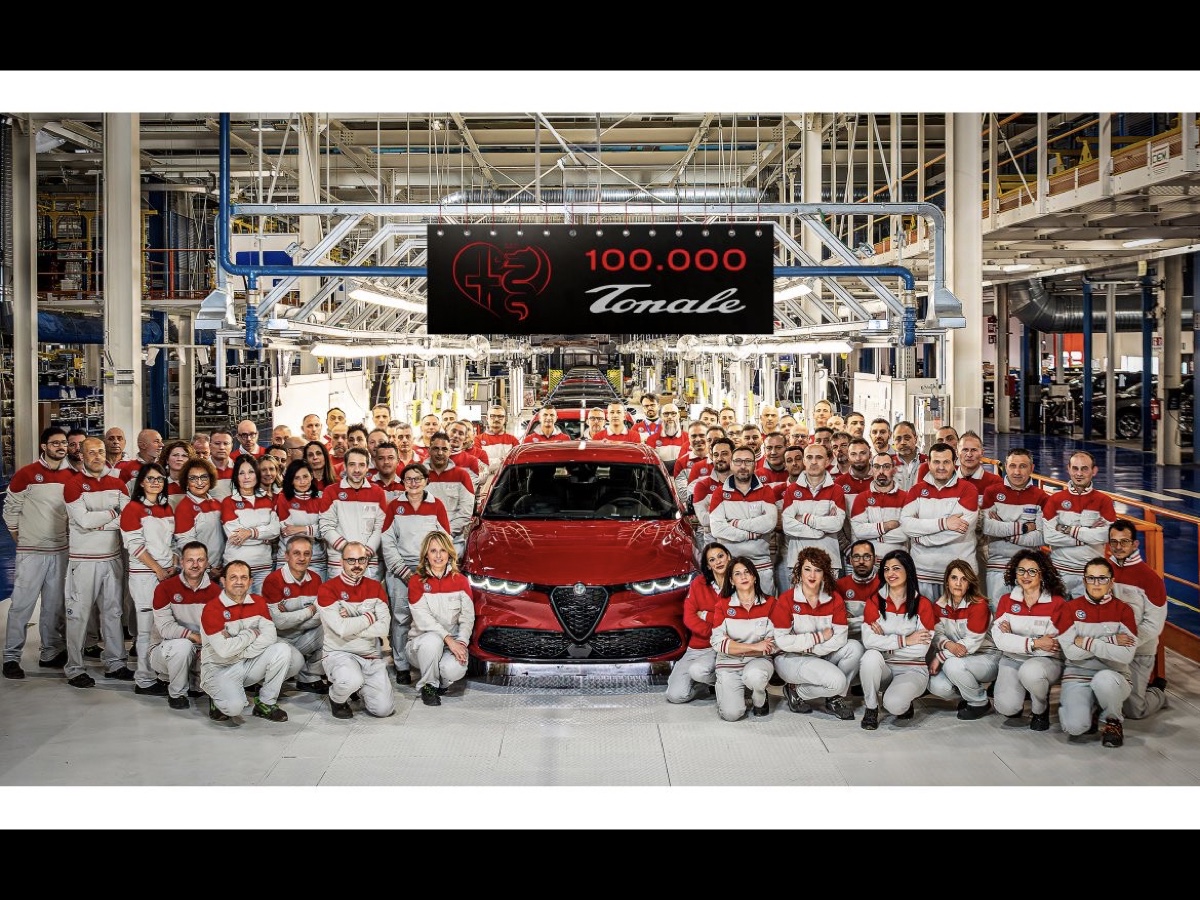 Alfa Romeo 100.000ª Tonale Pomigliano d'Arco