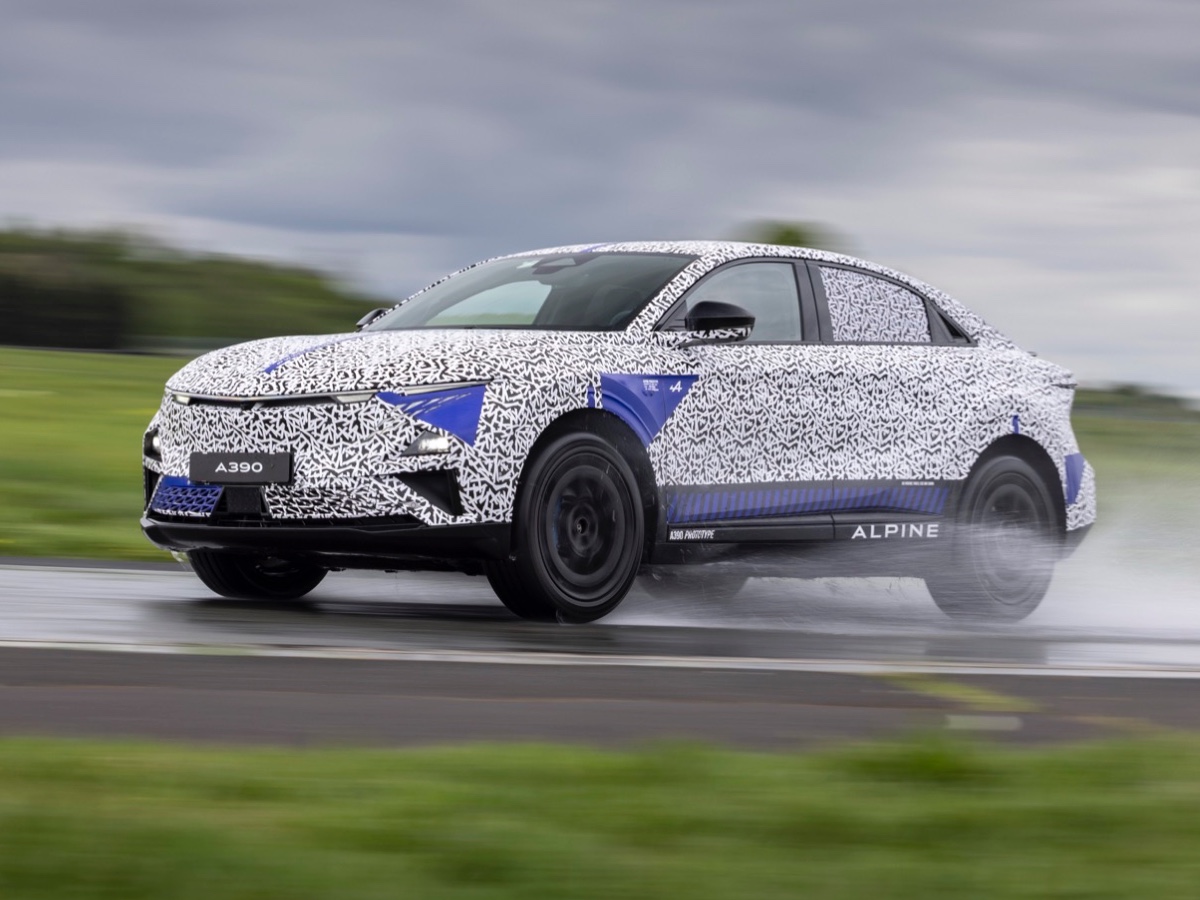 Alpine A390 test Ladoux