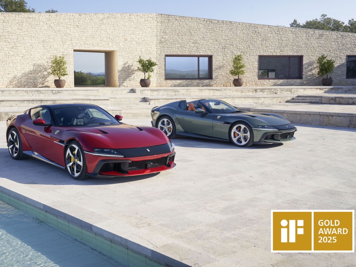 Ferrari 12Cilindri Coupé e Spider IF Design Gold Award 