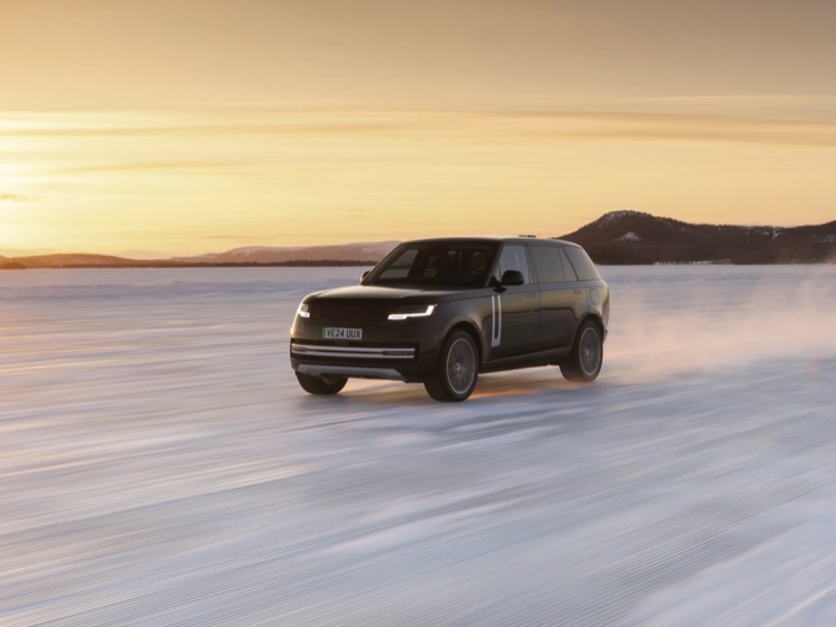 Range Rover Electric test Circolo Polare Artico