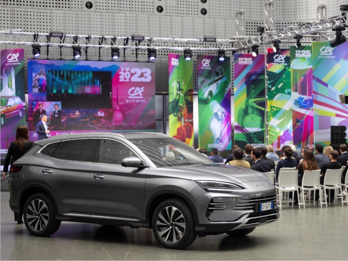 BYD evento  centenario CA Auto Bank