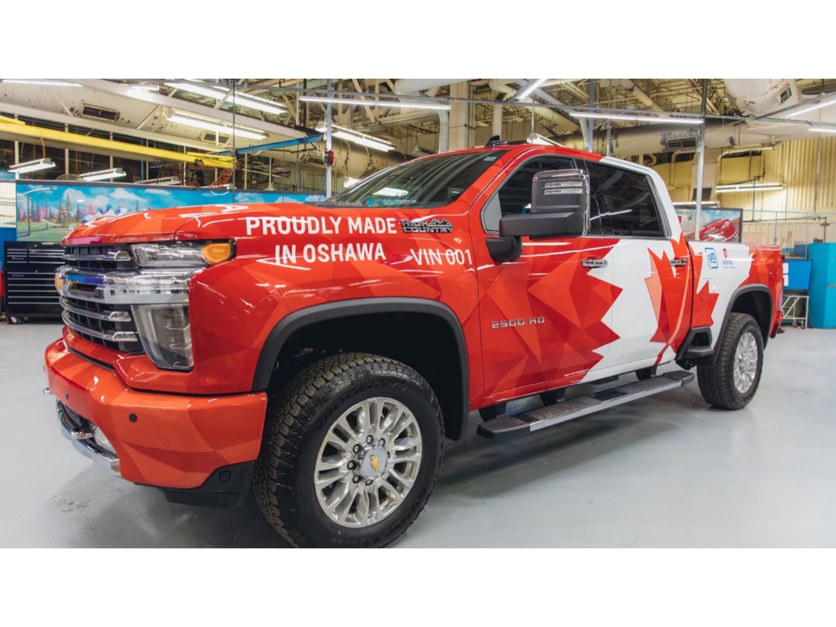 GM produzione pickup Oshawa
