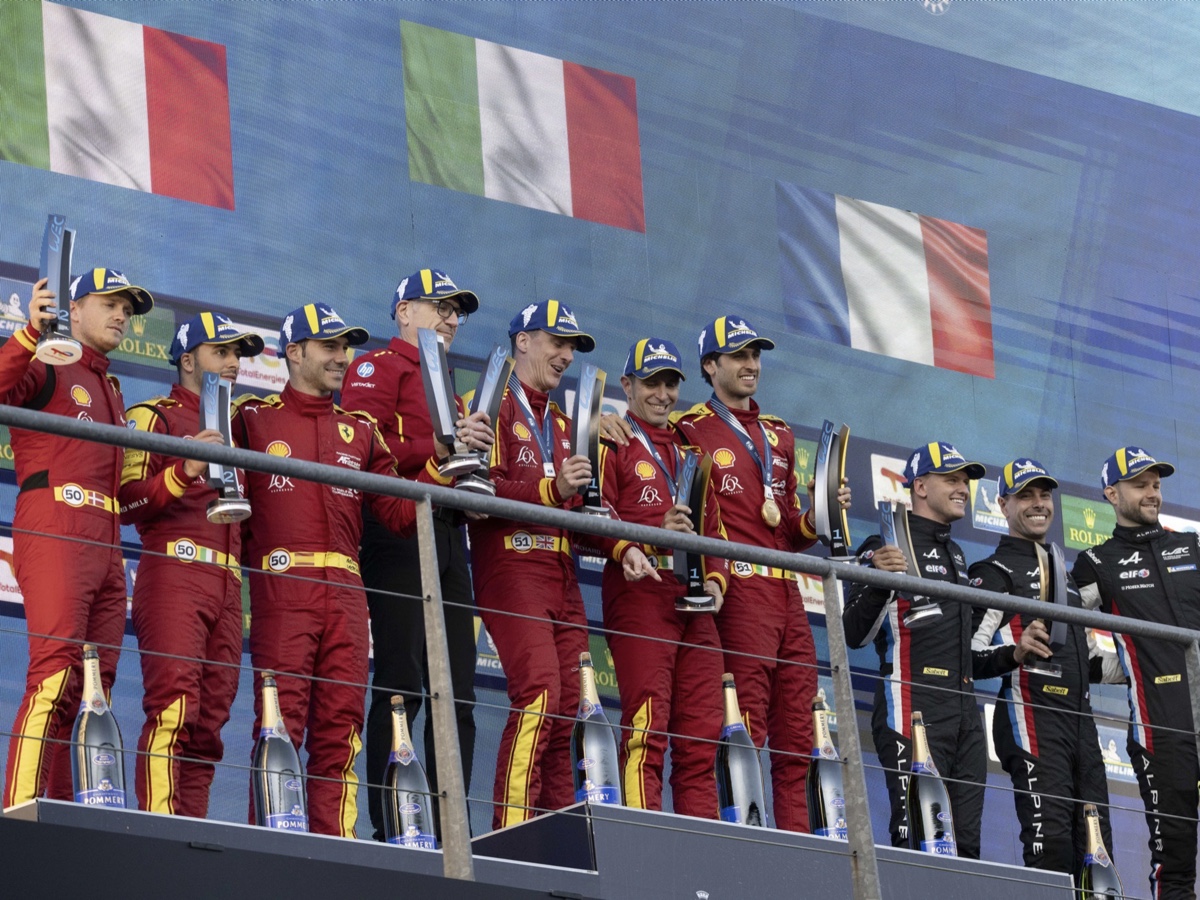 WEC Spa 2025 doppietta Ferrari e podio Alpine