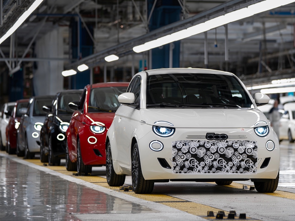 Fiat produzione 500 Hybrid Mirafiori