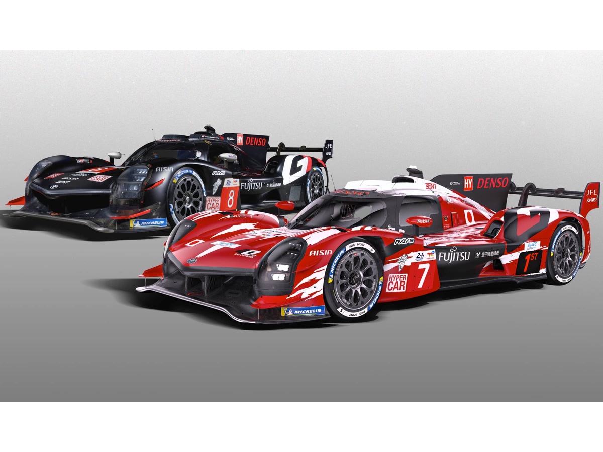 Toyota livree GR010 Hybrid Le Mans 2025