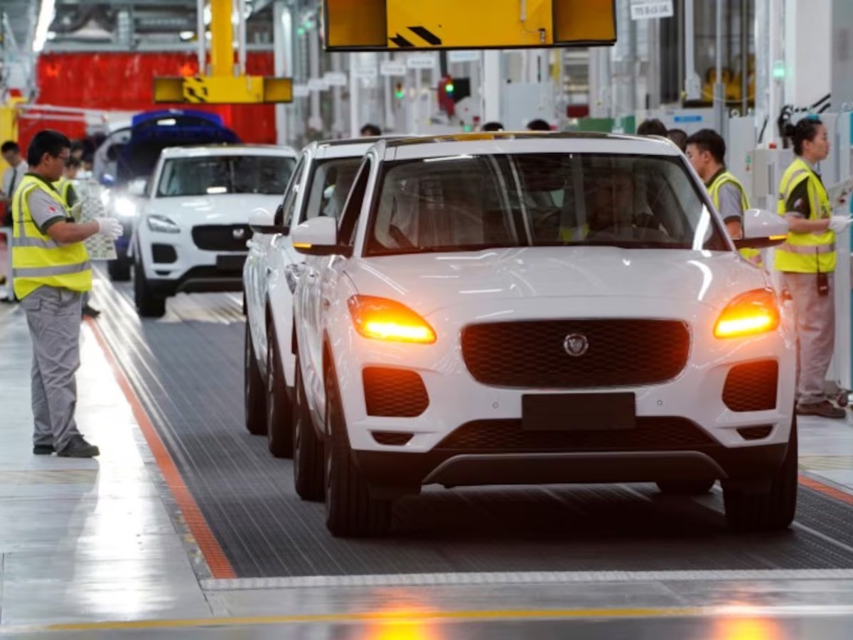 Jaguar produzione E-Pace Changshu