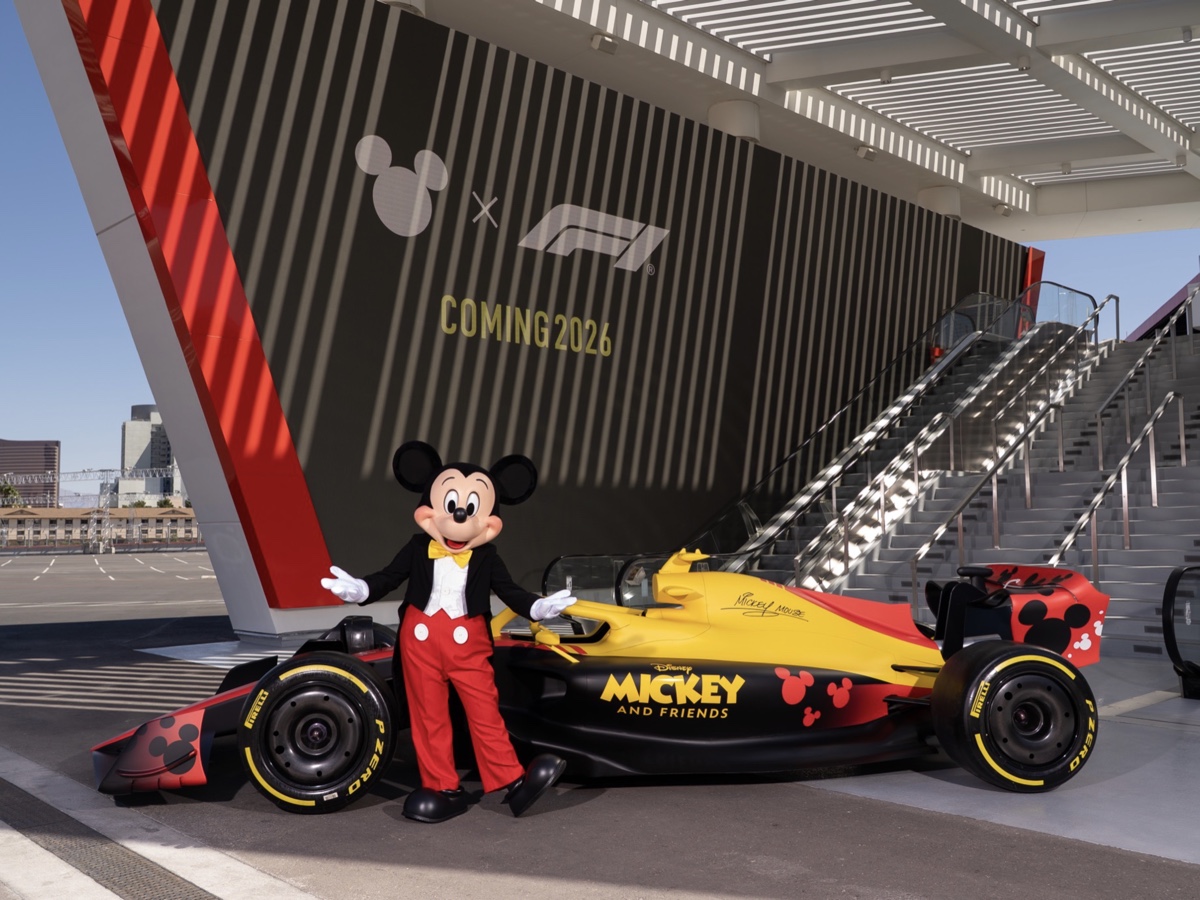 F1 partnership Disney
