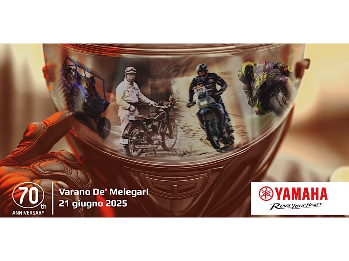 Yamaha Varano celebrazioni 70°