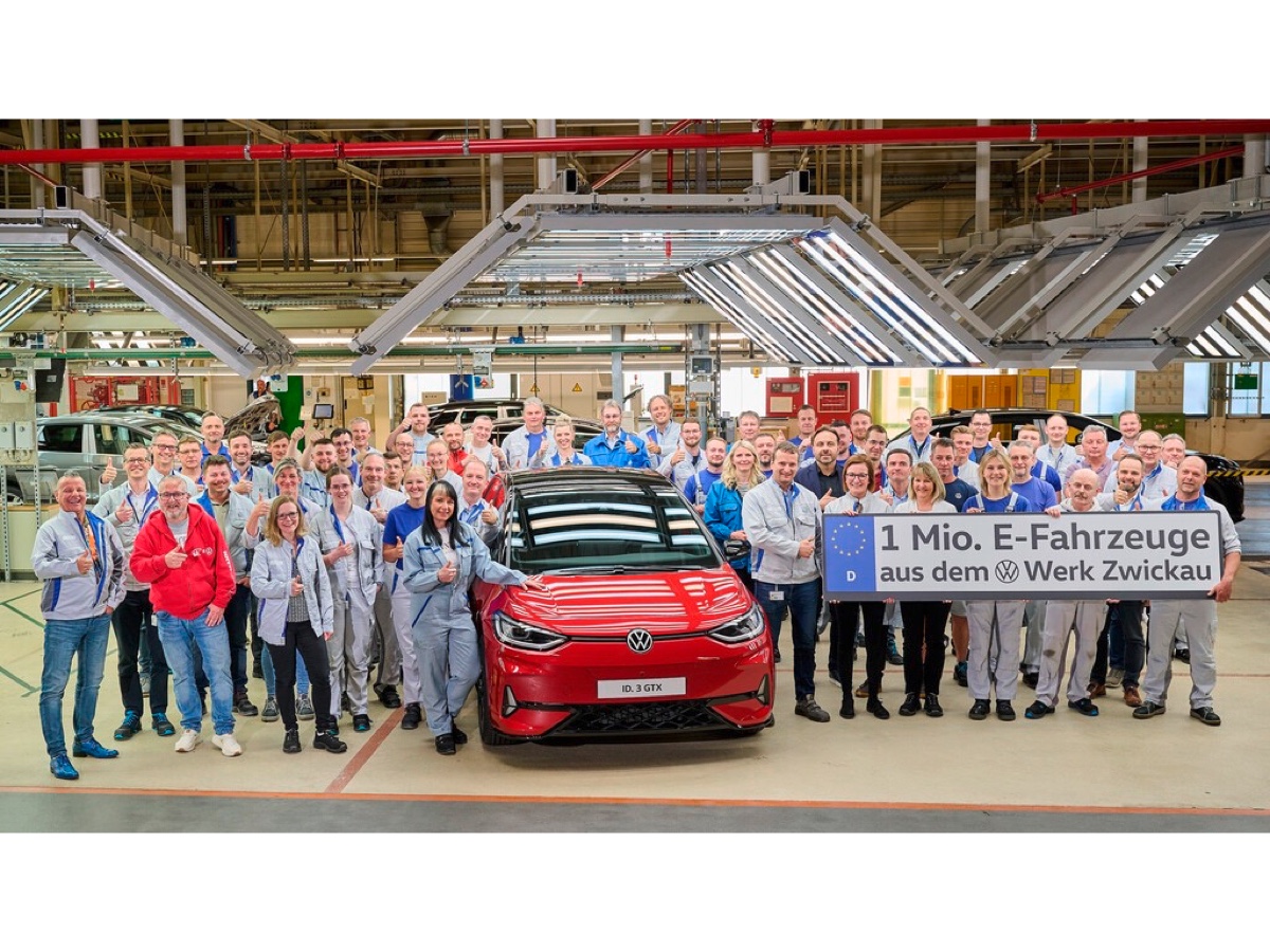 Volkswagen Zwickau milionesima BEV