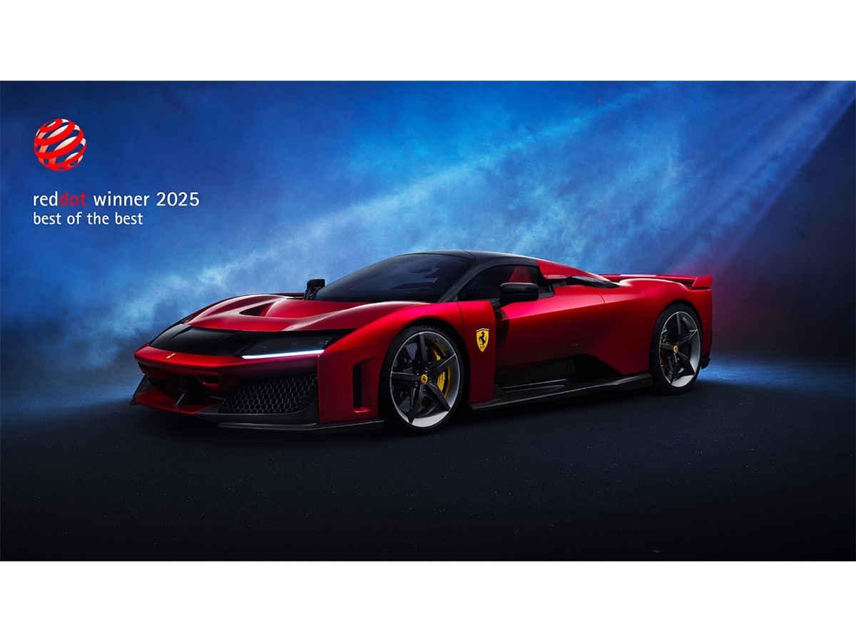 Ferrari F80 premio Red Dot: Best of the Best