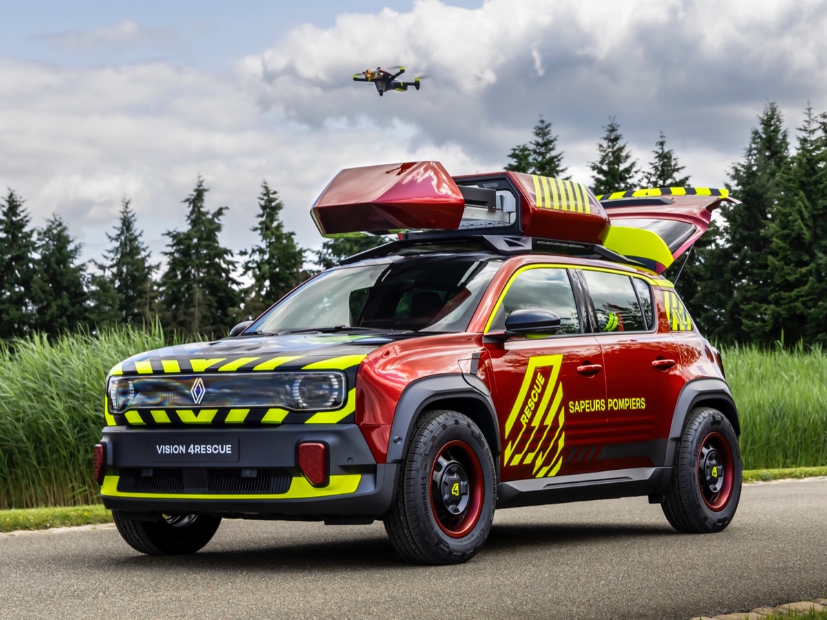 Software République Renault 4 E-Tech Electric vision 4rescue