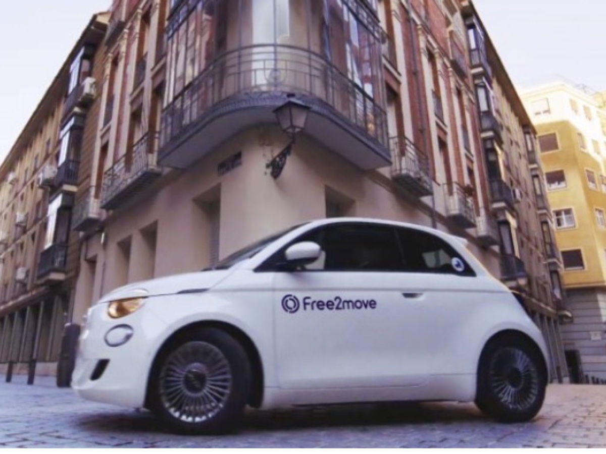 Free2move car-sharing Madrid